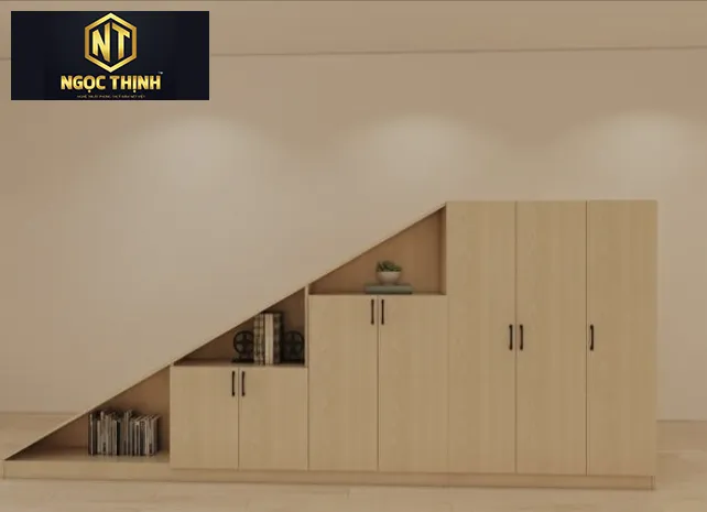 Xưởng Nội Thất Ngọc Thịnh Biên Hòa - TP.HCM - 35 Mẫu thiết kế tủ gầm cầu thang HOT TREND năm nay